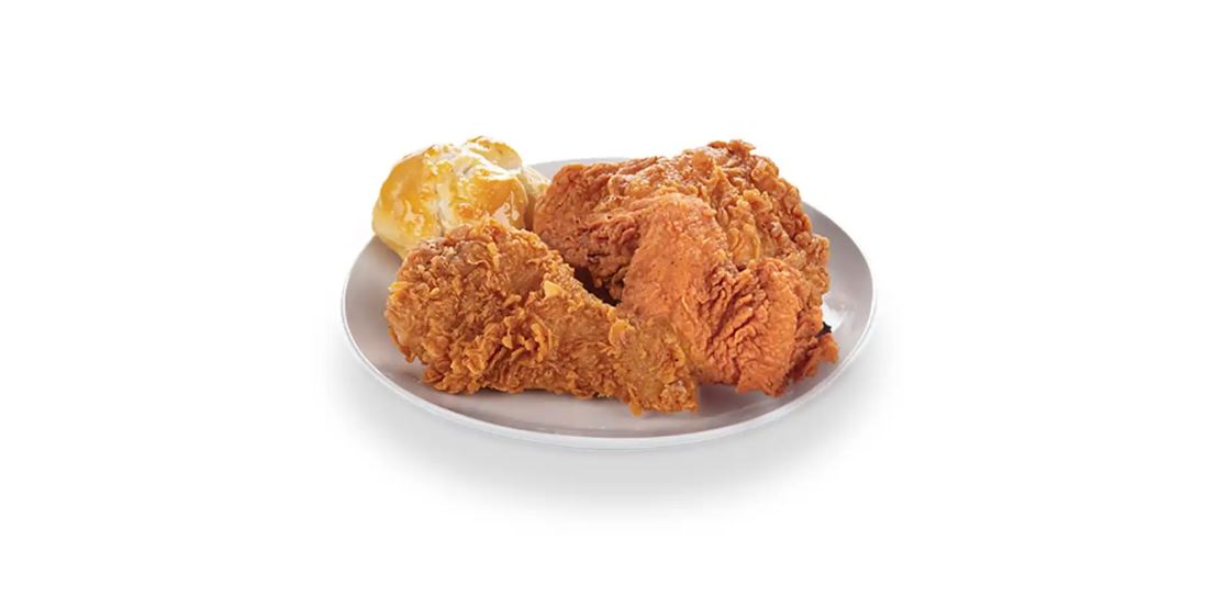 3 PC Mix - Chicken & (1) Biscuit Only